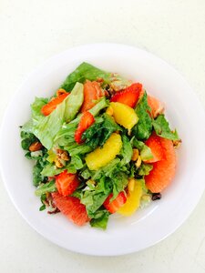 Suppresses salad fresh photo