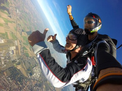 Skydive sport extremely