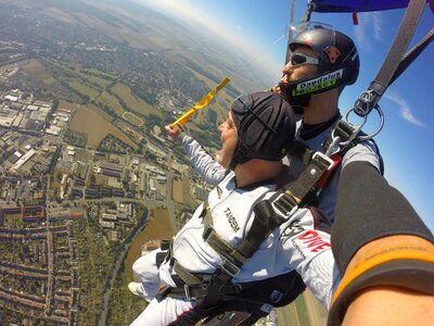 Skydive sport extremely