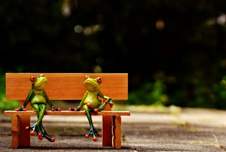 Bank bench rest