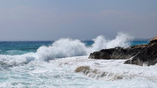 Nature scenery splash photo