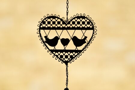 Valentine metal symbol