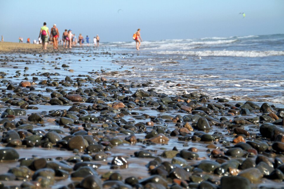 Canary islands spain stones