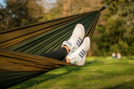 Sneaker adidas travel hammock photo