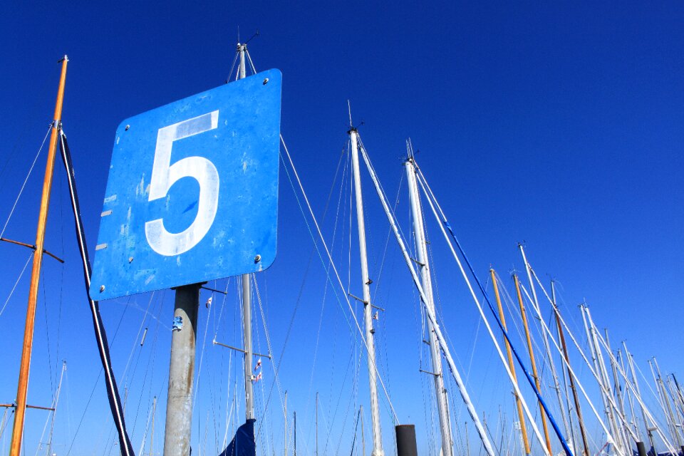 5 sailing boats kiel