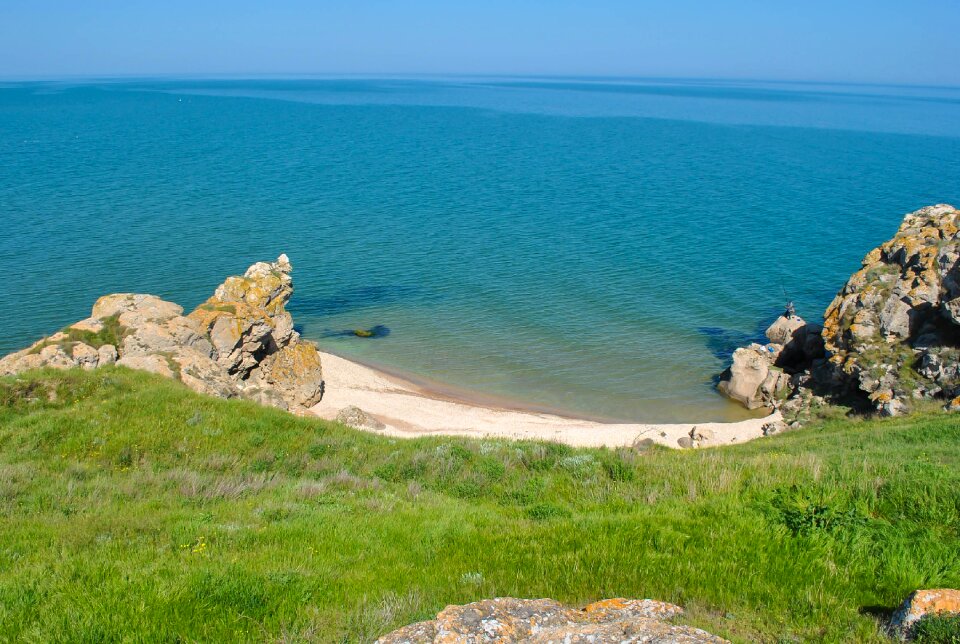 General's beaches bay sea of ​​azov