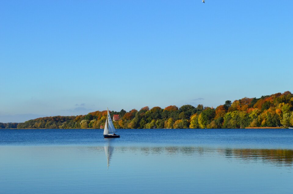 Blue sky sail