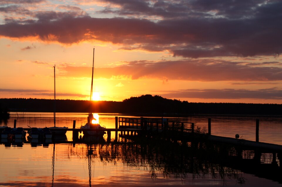 Abendstimmung germany reinberg
