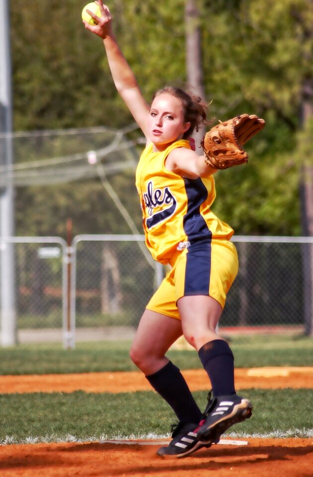 Pitching throwing ballpark