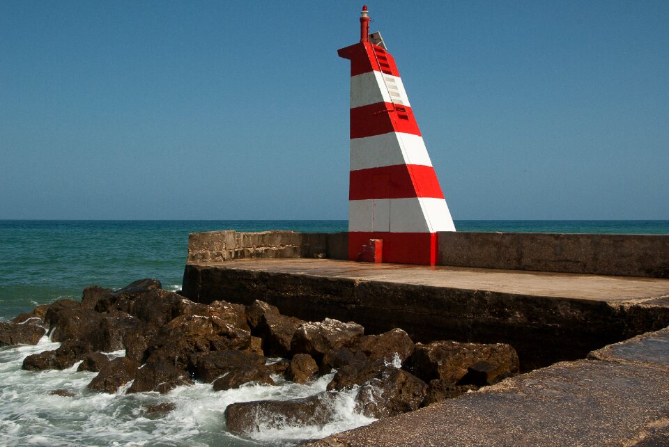 Port lighthouse wharf