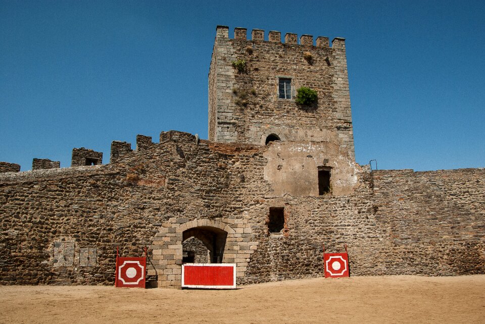 Medieval fortress keep