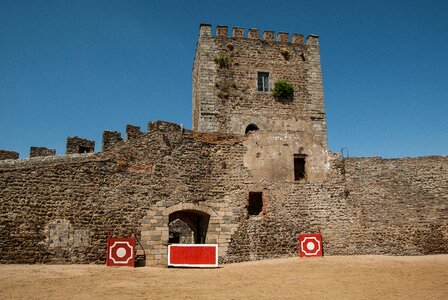 Medieval fortress keep
