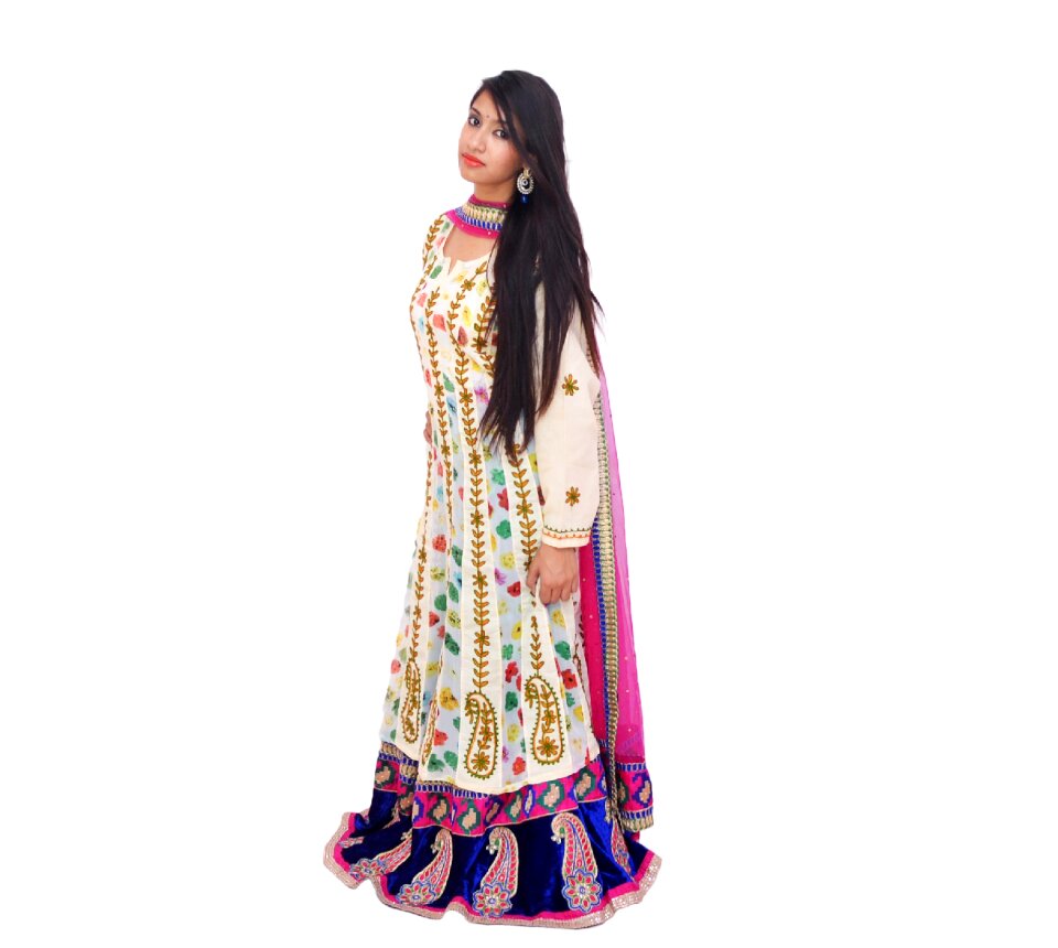 Attractive woman model