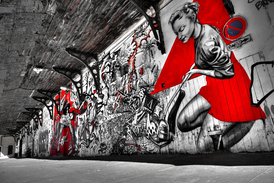 City urban artwork