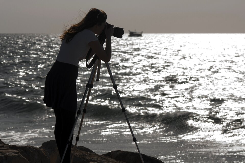 Photographer camera dslr