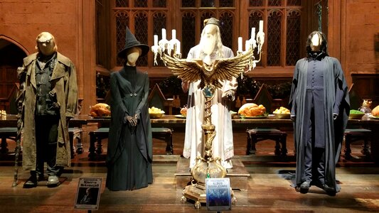 Harry potter studio dumbledore snape