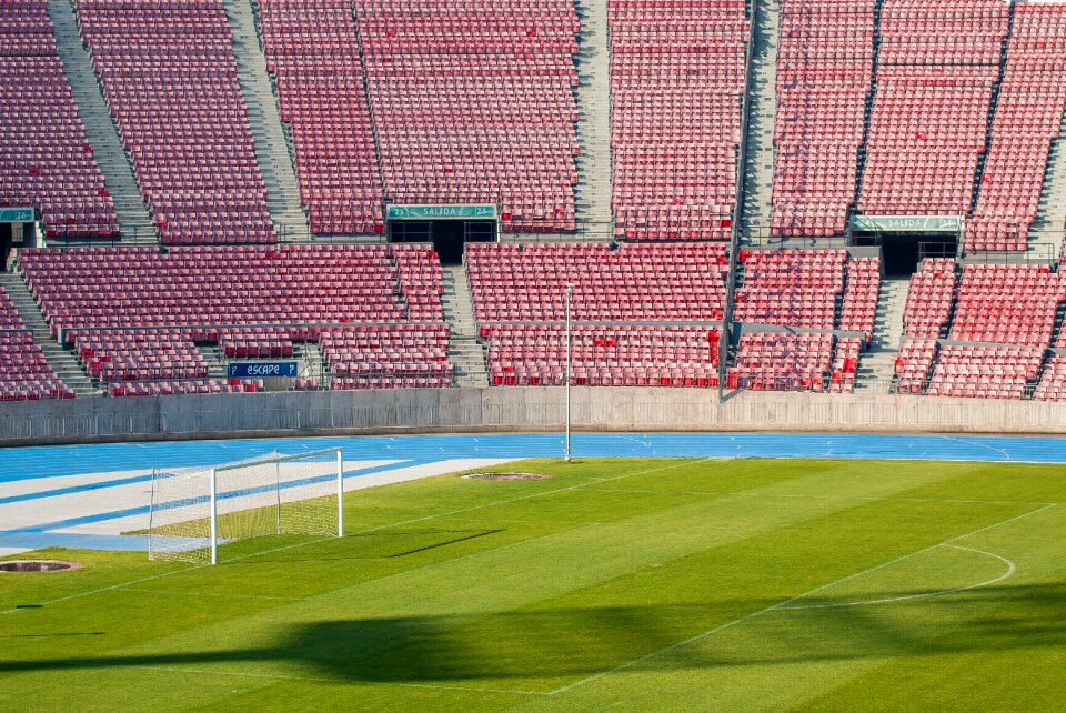 Lawn sports football stadium