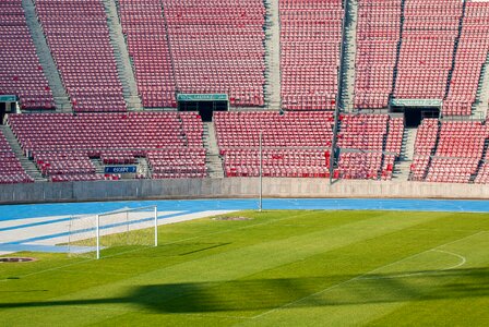 Lawn sports football stadium