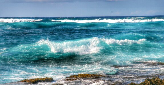 Nature shore outdoors