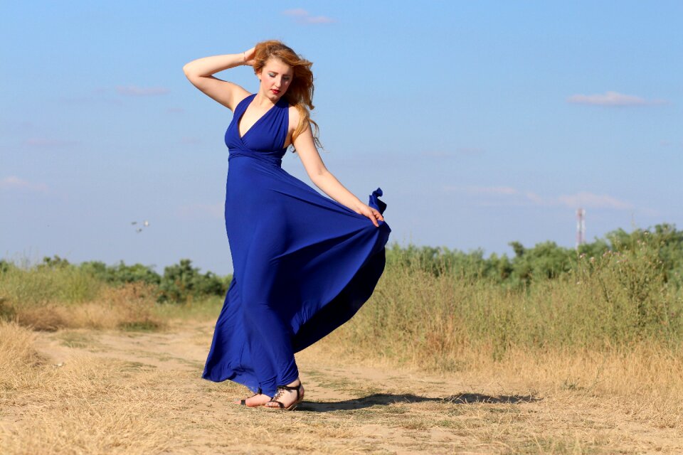 Blonde blue beauty