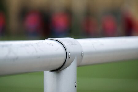 Outline rivet football pitch
