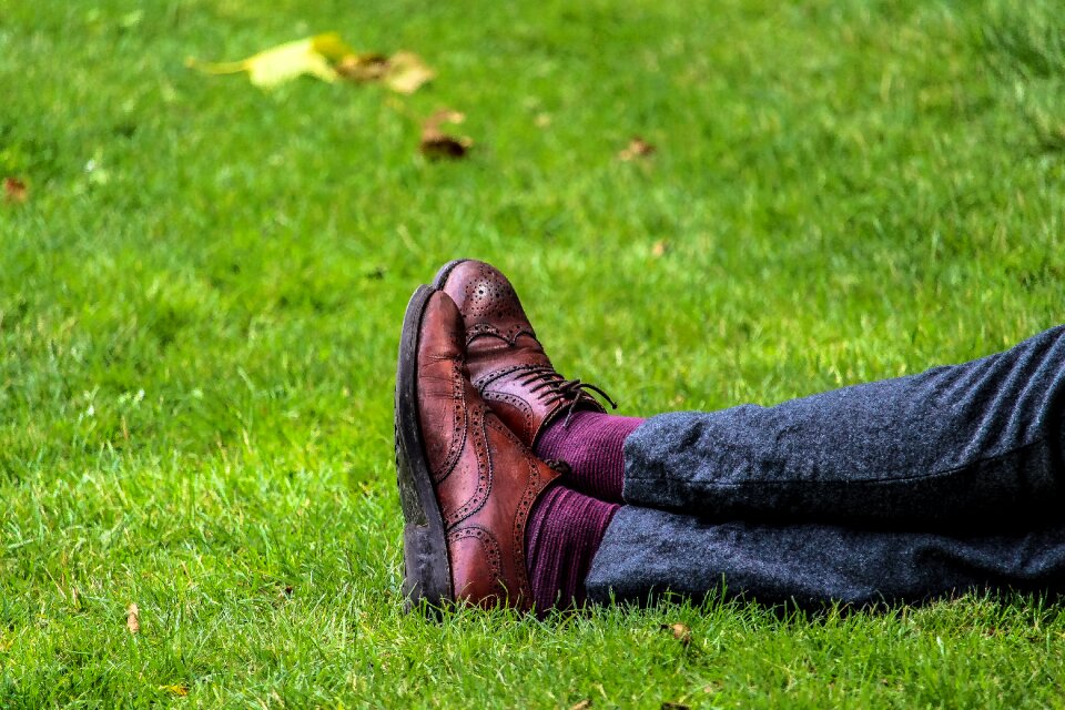 Grass legs oxford shoes