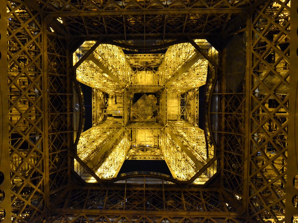 France lights at night