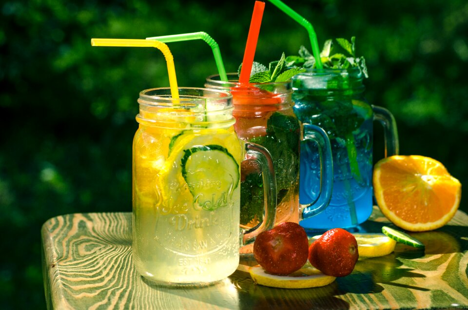 Yellow photo lemonade
