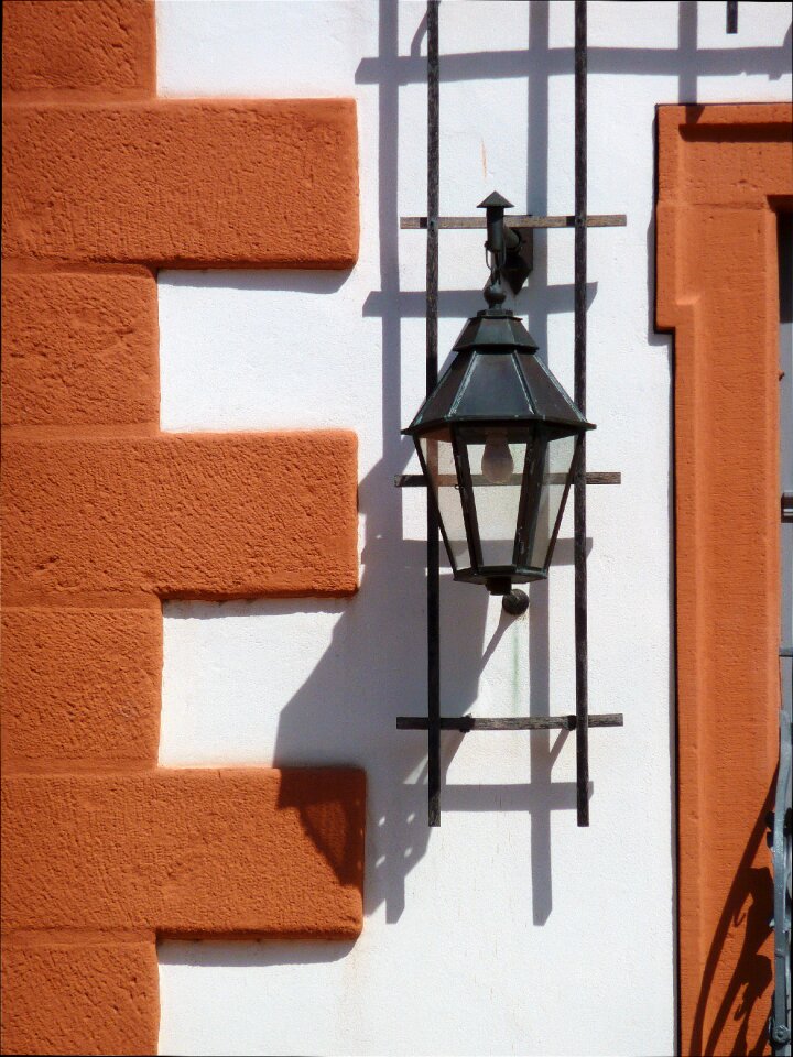 Lamp lantern night watchman photo