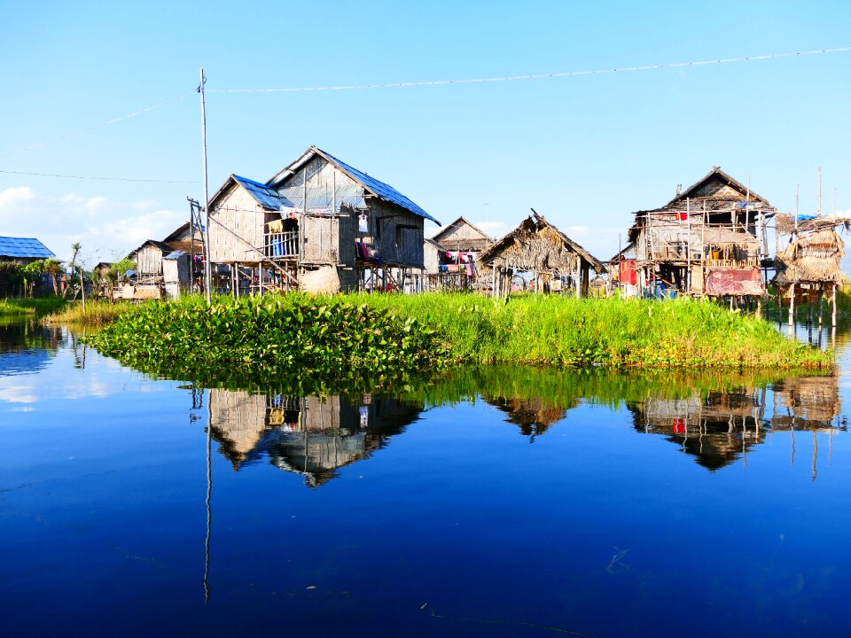 Stilt house hut stilt houses