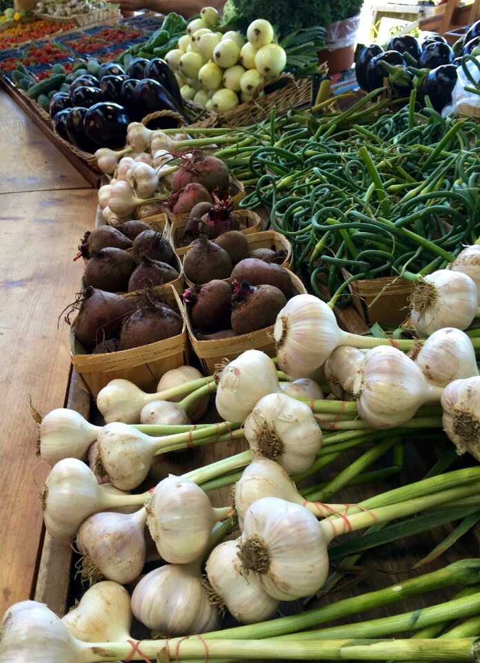 Market summer market vegetables