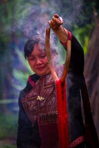 Dyed silk kalasin thailand