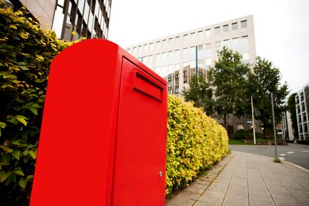 Send letter boxes post mail box photo