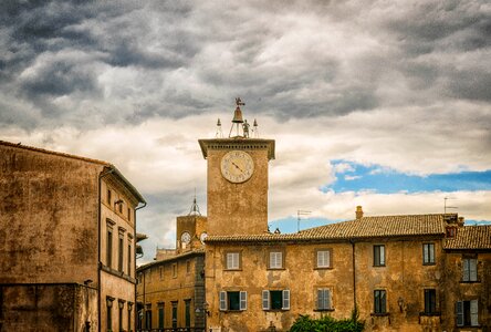 Orvieto tower clock