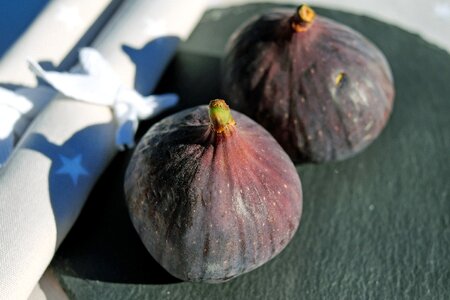 Purple fresh edible