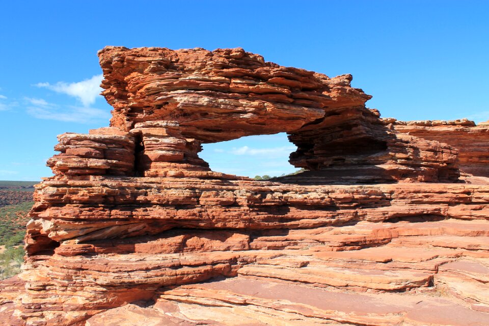 Natures window landscape western australia