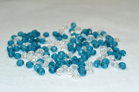 Beads crystals jewelry photo