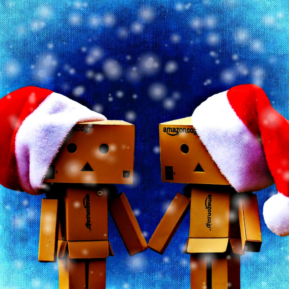 Snow christmas motif figure