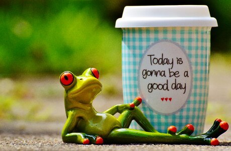Coffee cup happy