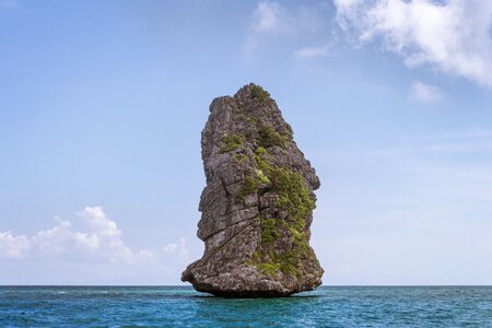 Rock ocean james bond photo