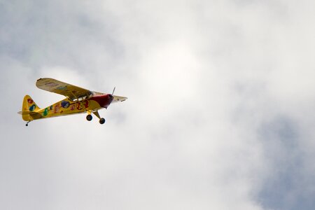 Stunt plane airshow photo