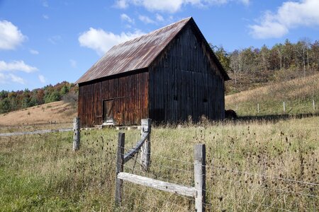 Wood farm country photo