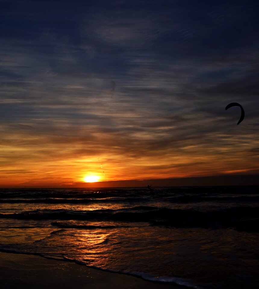 Abendstimmung sky beach