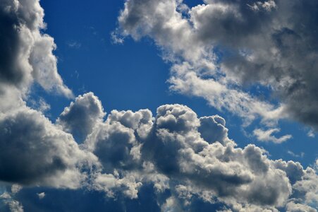 Cloudy clouded fluffy