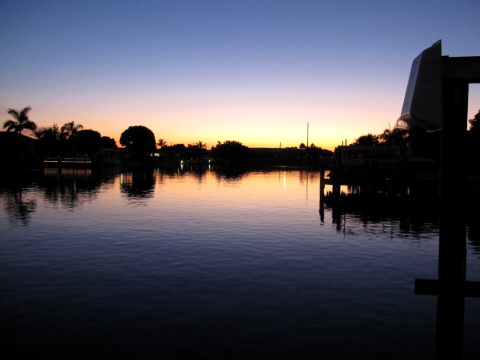Channel sunset usa