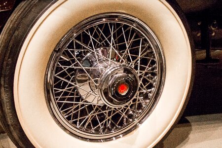 Whitewall tire vintage photo