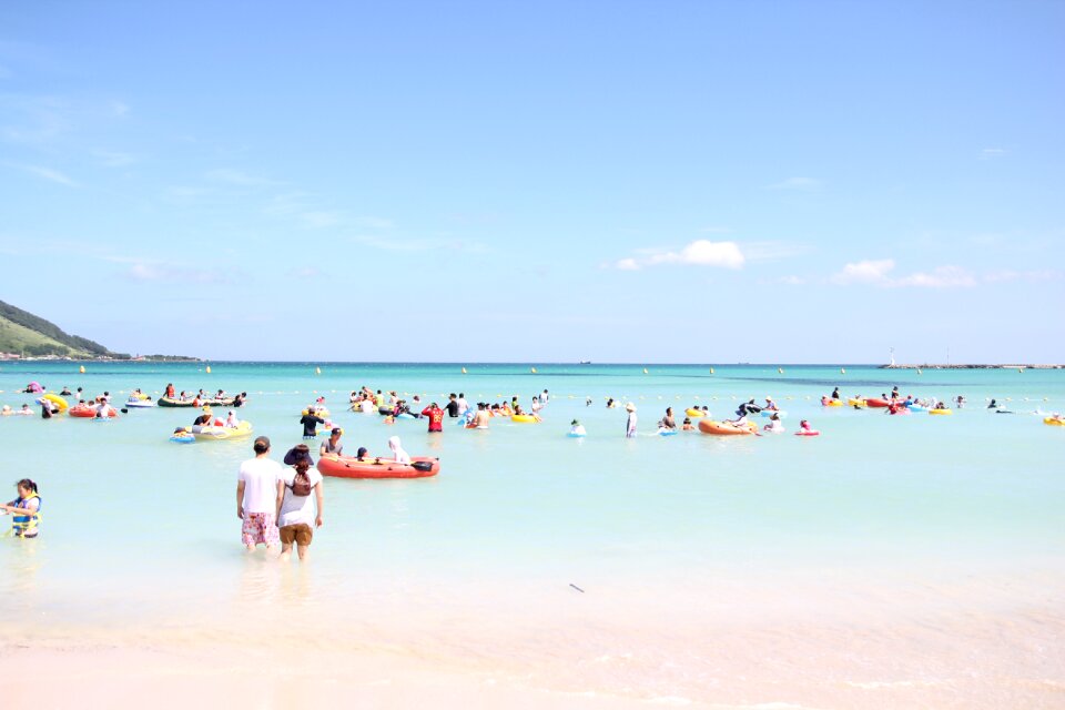 Island jeju island sea summer