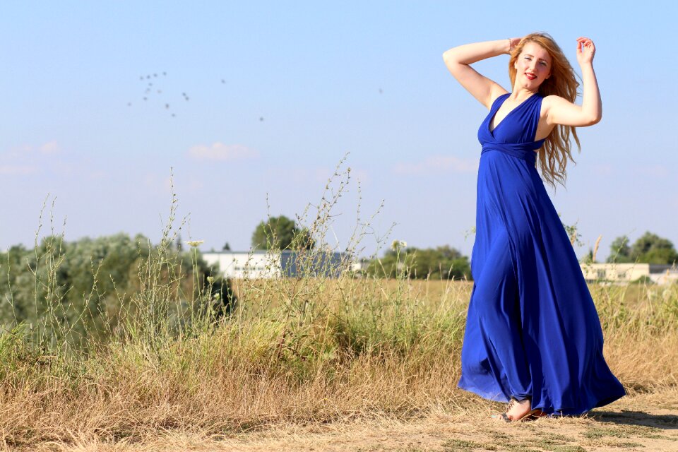 Blonde blue beauty