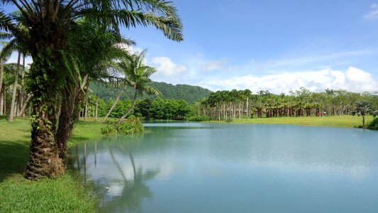 Sea view lake view tropical wind