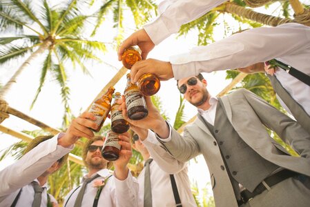 Beard beer beer bottles photo